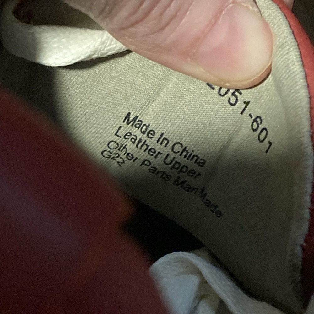 SoftWalk brand, new with box, red sneakers, leather upper, comfortable, size 5 - Picture 2 of 7